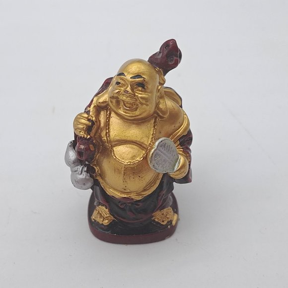 8 Red Fat Buddhas - Picture 7 of 11